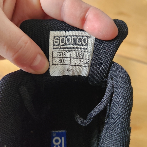 Sparco Running R3 Sport Shoes Black Size EU 40/7- 7.5 Mens US Mechanic‎ Workshop main image 5